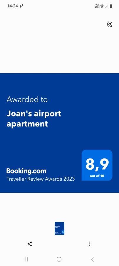 Joan'S Airport Apartment Artemida  Exterior photo